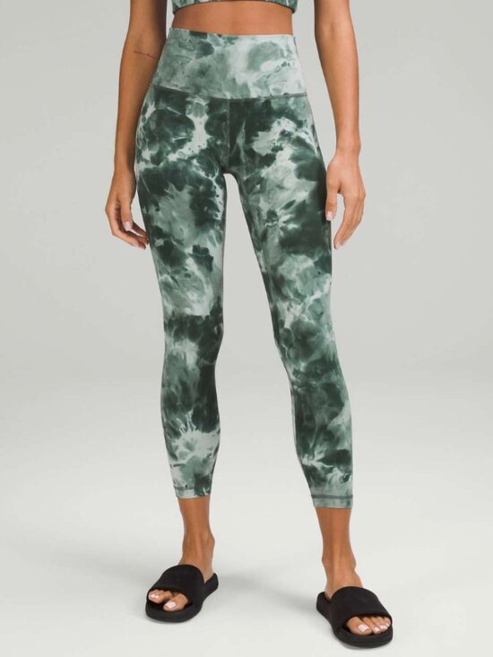 lululemon athletica Pants - Lululemon Align High-Rise Pant 25" Diamond Dye Starlight Smoked Spruce Size S